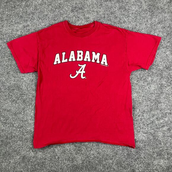 Alabama T-Shirt Mens Size Small Red University Crimson Tide College FootballTee - Picture 1 of 7